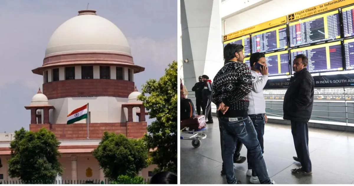 इंडिगो फ्लाइट रद्द होने पर सुप्रीम कोर्ट ने तत्काल सुनवाई से किया इंकार