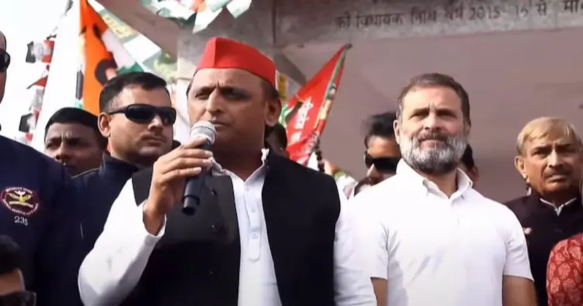 संसद में अखिलेश यादव की चुटकी: कांग्रेस भी साथ, पर बताती कुछ नहीं