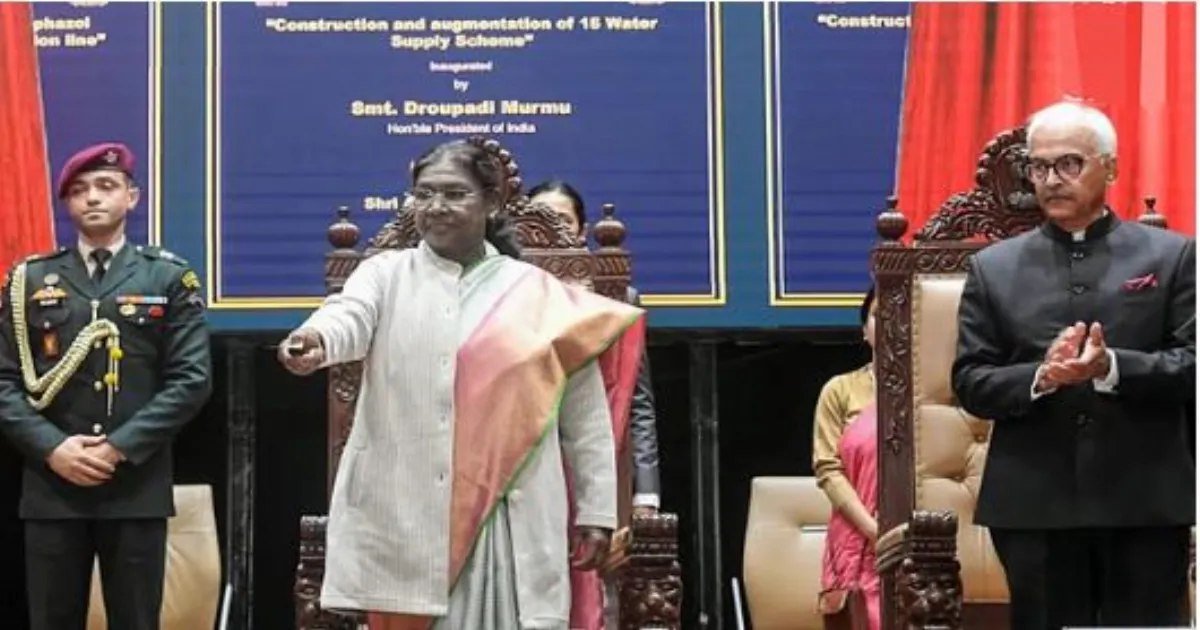 मणिपुर में शांति और सद्भाव के प्रयासों को समर्थन देने की राष्ट्रपति मुर्मू की अपील