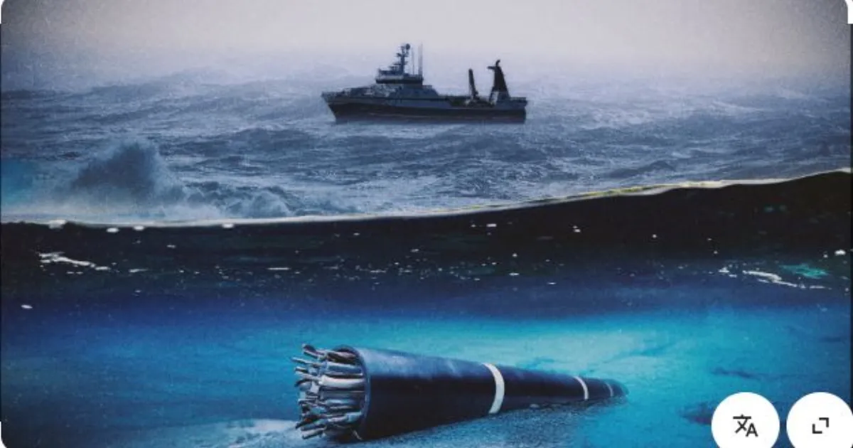 पनडुब्बी केबल क्षति मामले में नया खुलासा: ताइवान के तस्करों के नियंत्रण में था जहाज़, चीन की जांच का दावा