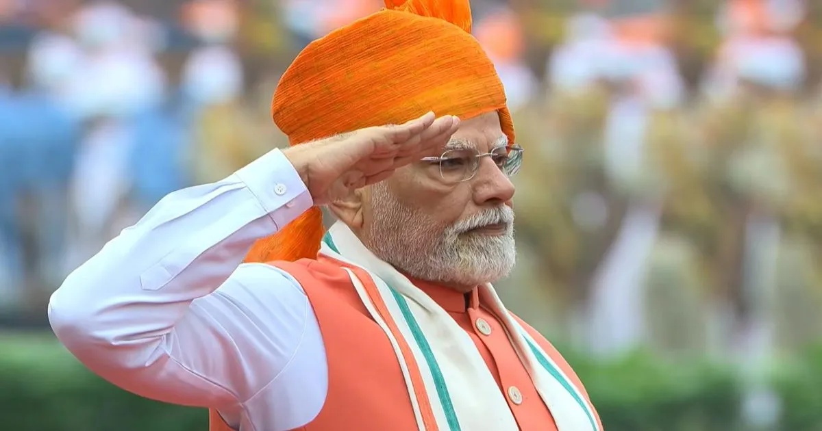 स्वतंत्रता दिवस लाइव: भारत परमाणु धमकियों को बर्दाश्त नहीं करेगा, ब्लैकमेल में नहीं आएगा, पीएम मोदी