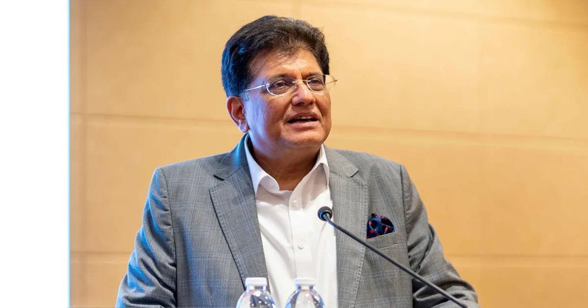 भारत-न्यूजीलैंड मुक्त व्यापार समझौता 20 अक्टूबर से लागू होगा: पीयूष गोयल