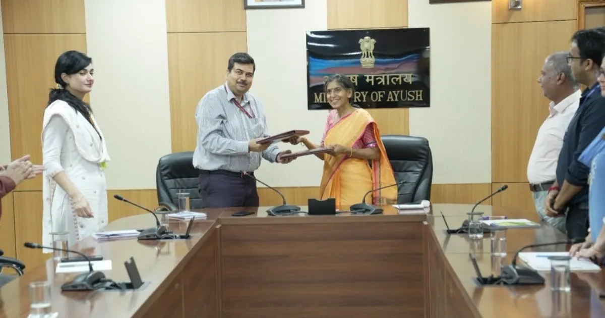 आयुष मंत्रालय और इंडियाएआई मिशन ने पारंपरिक चिकित्सा में कृत्रिम बुद्धिमत्ता को बढ़ावा देने के लिए किया समझौता