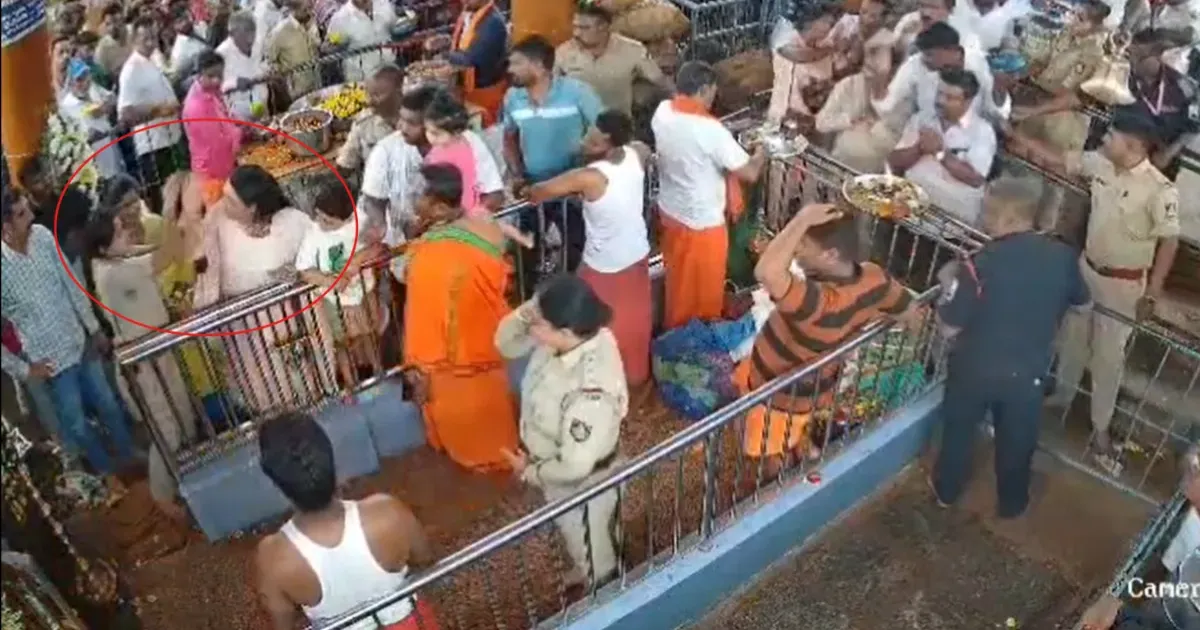 कर्नाटक में बीजेपी विधायक की बेटी ने महिला पुलिसकर्मी को थप्पड़ मारा, गाली देने का आरोप; मंदिर विवाद का वीडियो सामने आया