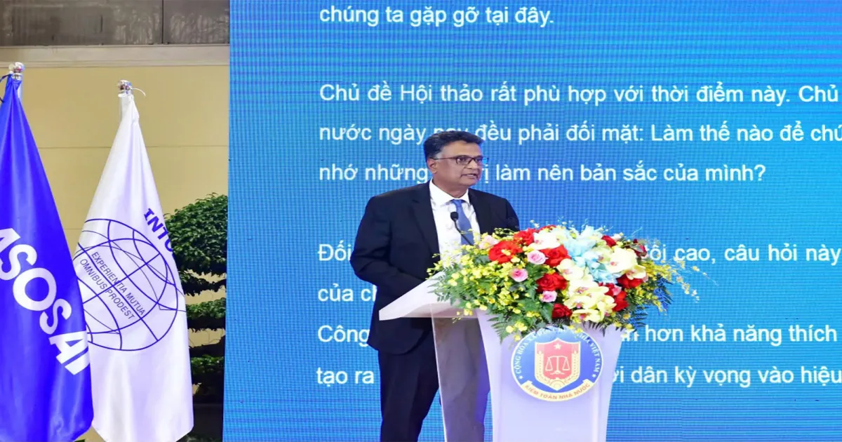 भारत के CAG संजय मूर्ति ने हनोई सम्मेलन में सार्वजनिक लेखापरीक्षा में डिजिटल बदलाव की भूमिका रेखांकित की