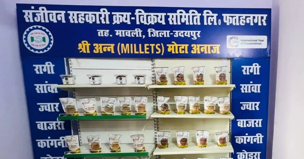 राजस्थान ने ग्रामीण क्षेत्रों में बाजरा आउटलेट्स के लक्ष्य को पार किया
