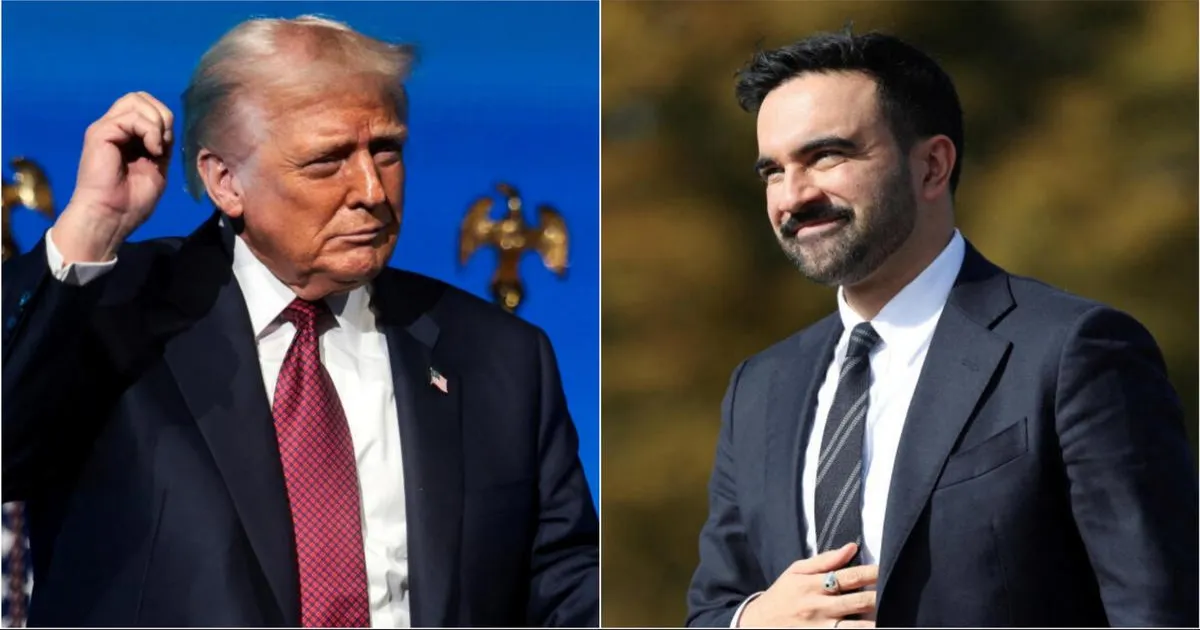 ट्रंप ने कहा—न्यूयॉर्क मेयर ज़ोहरन ममदानी को वाशिंगटन से सहयोग करना होगा, वरना समर्थन खो सकते हैं