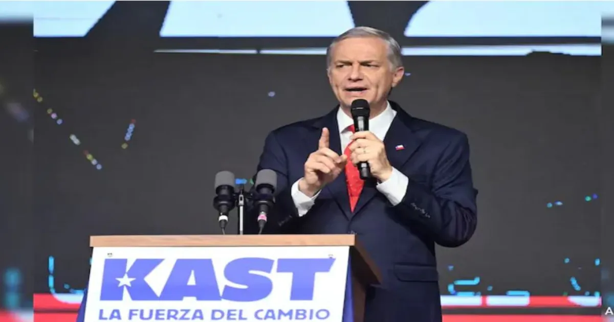 चिली के राष्ट्रपति चुनाव में फार-राइट उम्मीदवार जोस एंटोनियो कास्ट आगे
