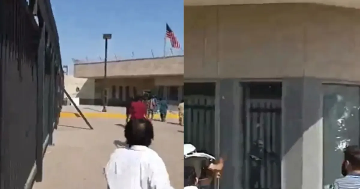 ख़ामेनेई की मौत के बाद कराची में अमेरिकी वाणिज्य दूतावास पर हमला, प्रदर्शनकारियों ने तोड़ी खिड़कियां