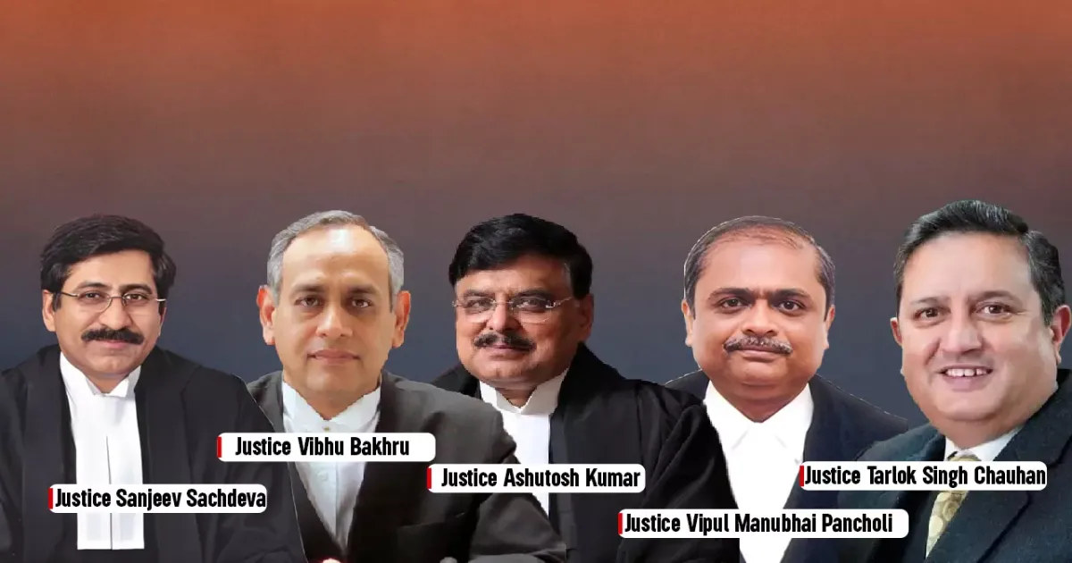 दिल्ली हाईकोर्ट में छह नए न्यायाधीशों ने ली शपथ, न्यायाधीशों की कुल संख्या हुई 40