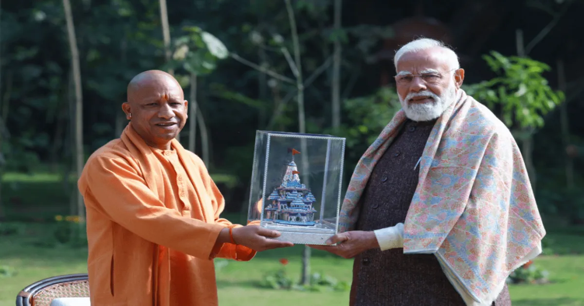 मुख्यमंत्री योगी आदित्यनाथ ने प्रधानमंत्री मोदी से की मुलाकात, कल्याण सिंह को किया नमन