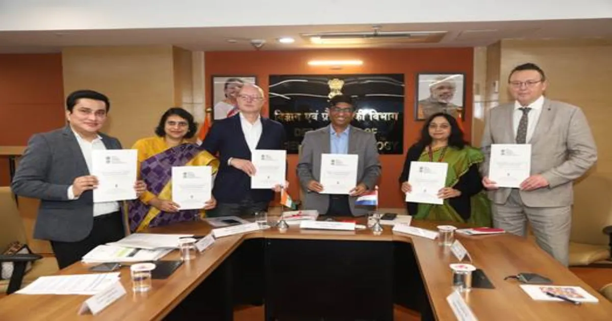 भारत और नीदरलैंड्स के बीच हरित हाइड्रोजन सहयोग मजबूत, नई फेलोशिप और आईआईटी साझेदारी की शुरुआत