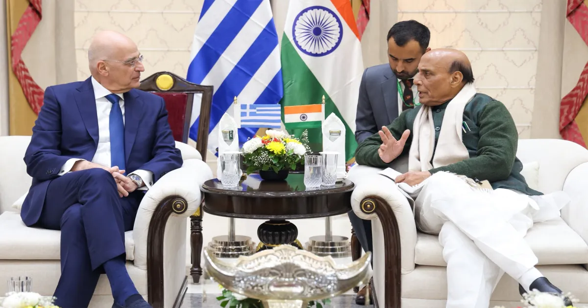 भारत-ग्रीस रक्षा संबंधों को नई मजबूती, औद्योगिक और सैन्य सहयोग पर अहम समझौते