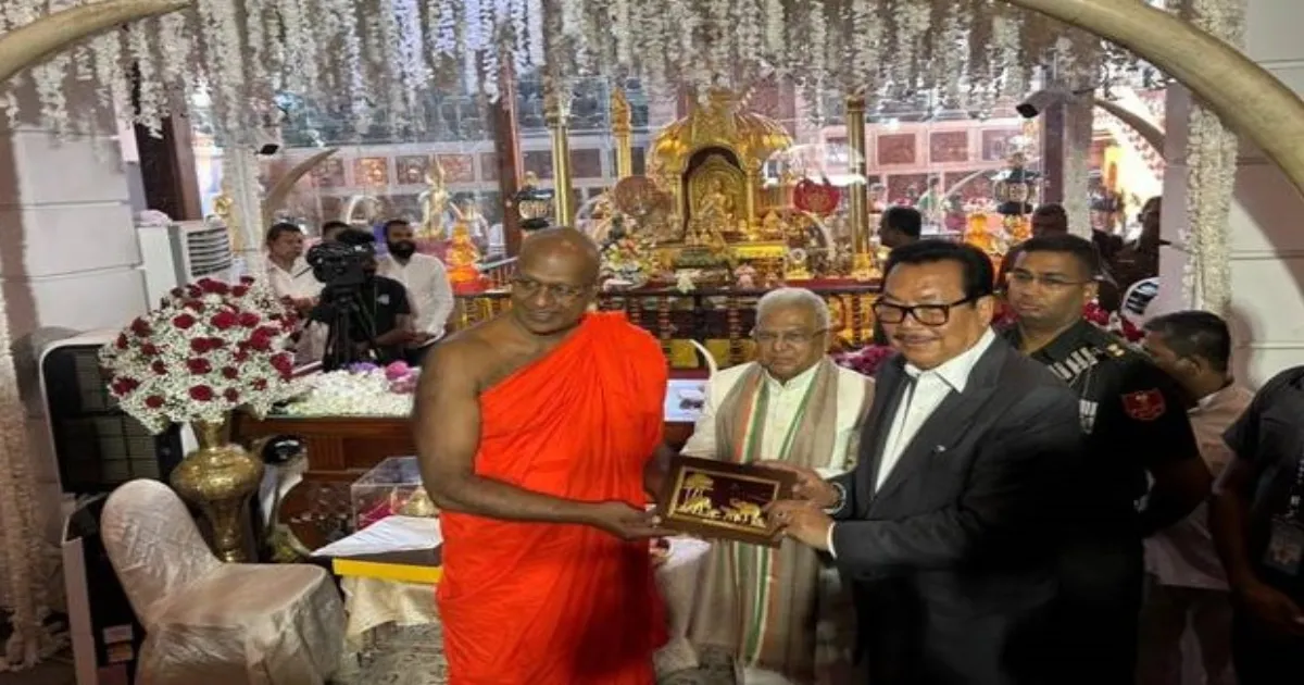 श्रीलंका में ऐतिहासिक प्रदर्शनी के बाद देवनीमोरी बुद्ध अवशेष भारत लौटे