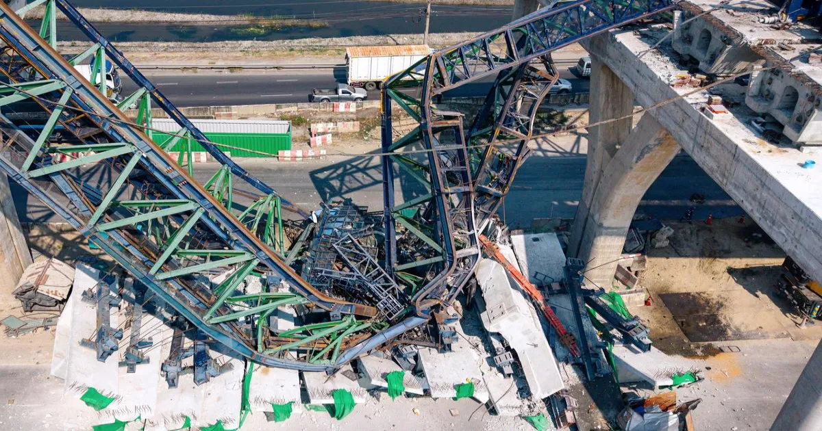 थाईलैंड में फिर क्रेन हादसा, दो लोगों की मौत; एक दिन पहले ट्रेन दुर्घटना में गई थीं 32 जानें