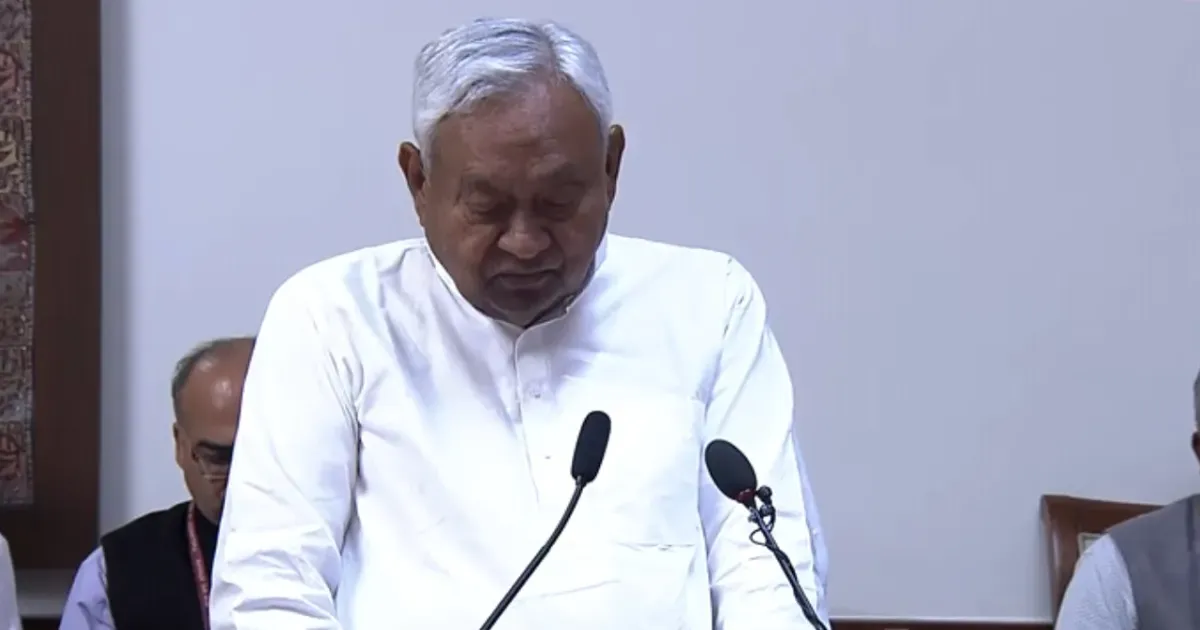 नीतीश कुमार ने राज्यसभा सदस्य के रूप में ली शपथ, बिहार में नेतृत्व परिवर्तन की राह तैयार