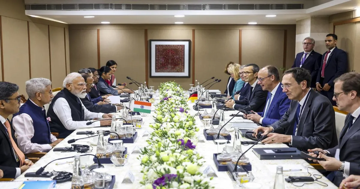 भारत-जर्मनी की घनिष्ठ आर्थिक साझेदारी मानवता के लिए महत्वपूर्ण: पीएम मोदी