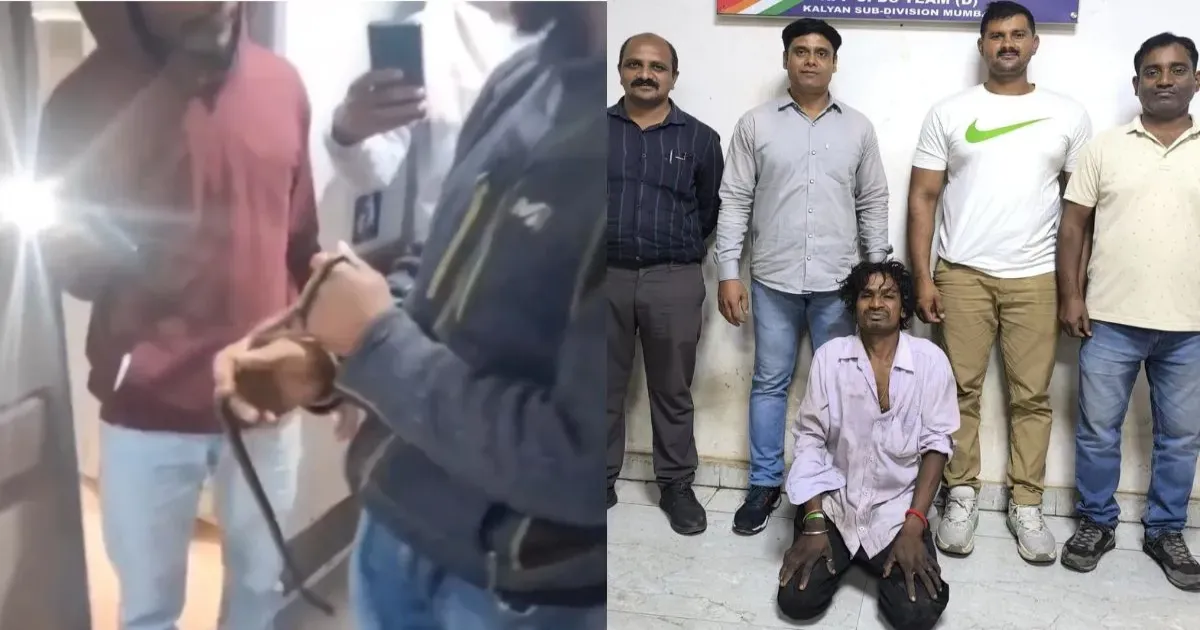 मुंबई–सोलापुर वंदे भारत एक्सप्रेस के टॉयलेट में सांप छोड़ने वाला व्यक्ति गिरफ्तार