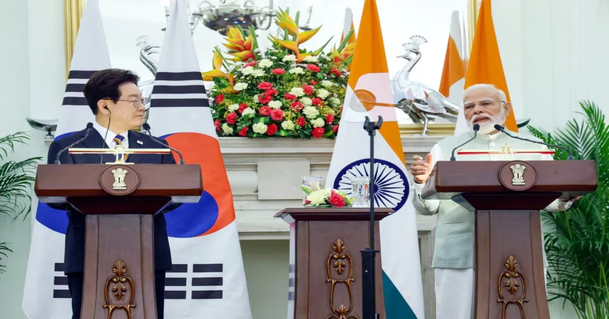 भारत दक्षिण कोरिया के लिए बड़ा मैन्युफैक्चरिंग और एक्सपोर्ट हब बन सकता है: विशेषज्ञ