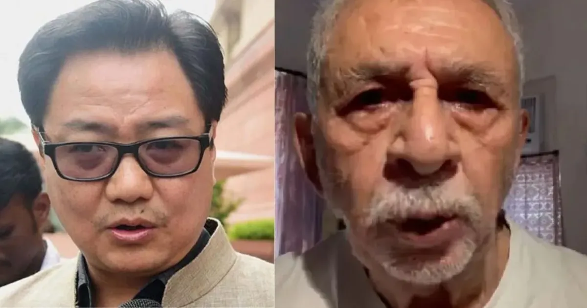 नसीरुद्दीन शाह के दिमागी नक्सल वीडियो पर किरण रिजिजू का हमला, बोले- भारतीय लोकतंत्र के लिए बेहद नुकसानदेह