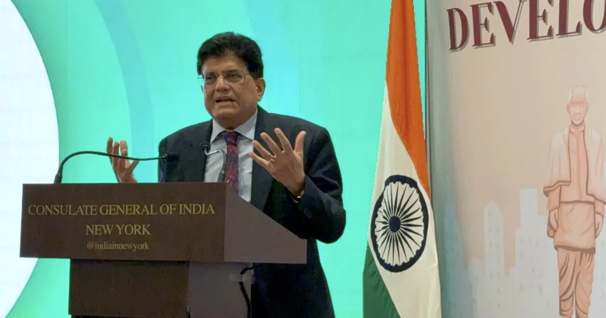 भारत-अमेरिका आने वाले वर्षों में ऊर्जा व्यापार बढ़ाएंगे: वाणिज्य मंत्री पीयूष गोयल
