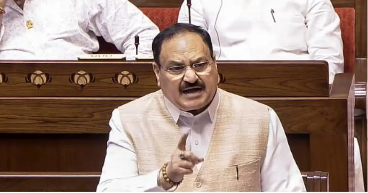 जयशंकर के बयान के दौरान विपक्ष के वॉकआउट पर जे.पी. नड्डा का हमला