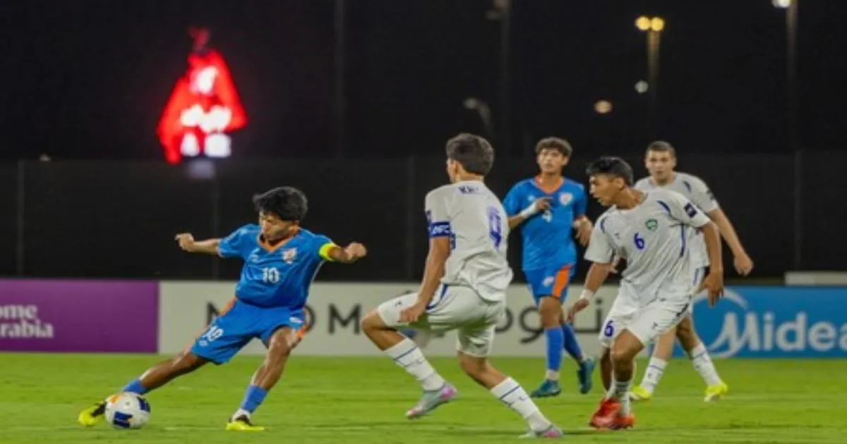 एएफसी अंडर-17 एशियन कप में भारत बाहर, उज्बेकिस्तान ने 3-0 से हराया