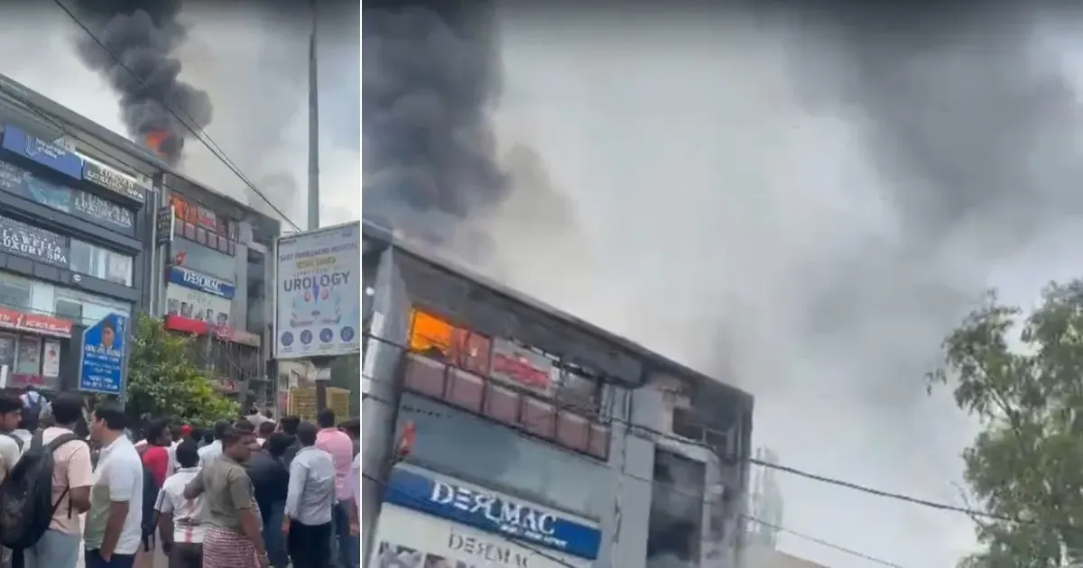 दिल्ली के मॉडल टाउन में हल्दीराम के आउटलेट में लगी भीषण आग, 25 से अधिक दमकल गाड़ियां मौके पर