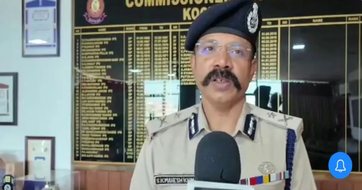 मर्सिडीज हिट-एंड-रन मामला: कोच्चि पुलिस आयुक्त हटाए गए, आर. निशांतिनी को मिली जिम्मेदारी