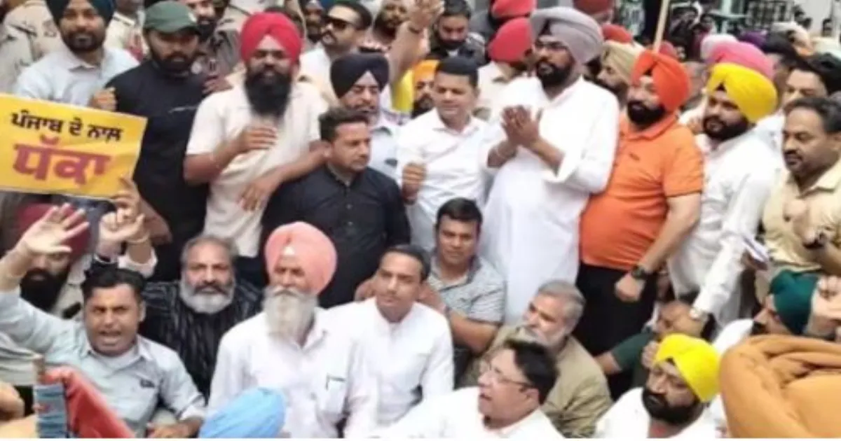 संजीव अरोड़ा की ईडी गिरफ्तारी के खिलाफ पंजाबभर में आप का प्रदर्शन, भाजपा पर एजेंसियों के दुरुपयोग का आरोप