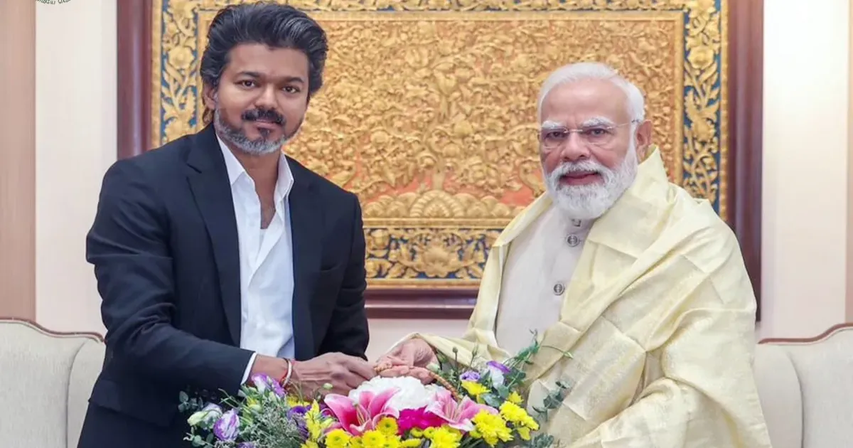 तमिलनाडु के मुख्यमंत्री विजय ने पीएम मोदी को दी जन्मदिन की शुभकामनाएं, कहा- मजबूत भारत के निर्माण के लिए समर्पित