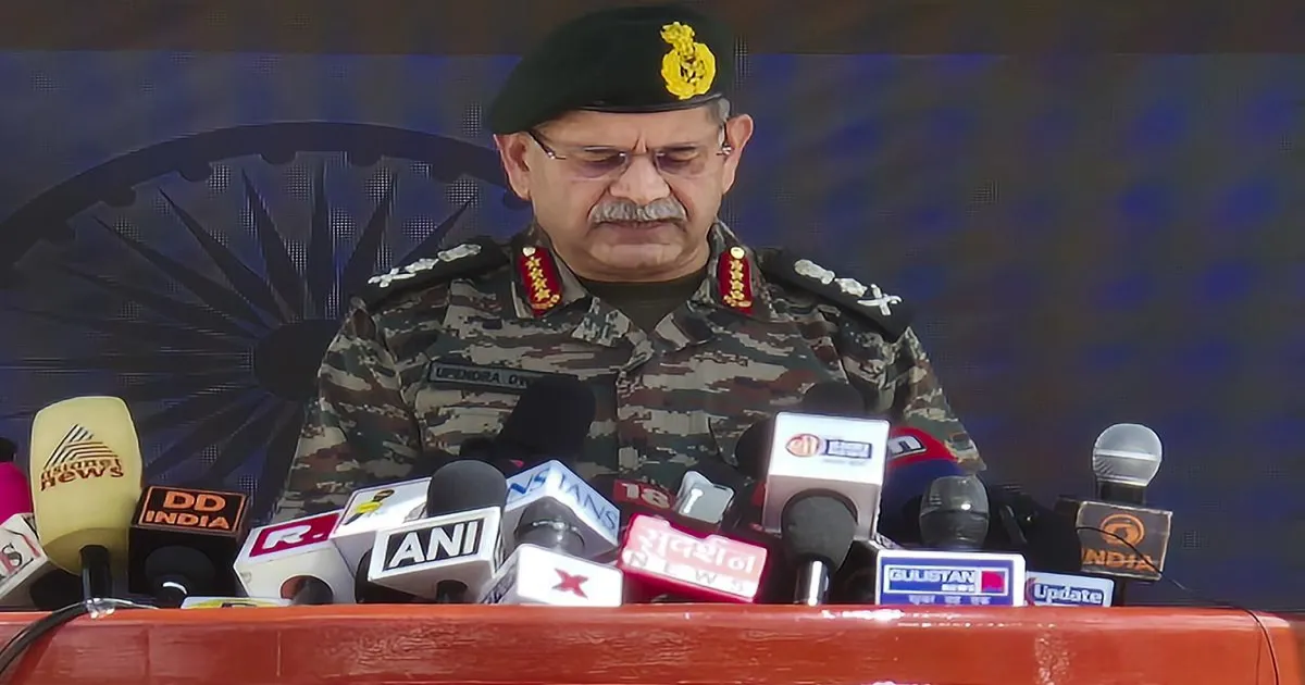 ऑपरेशन सिंदूर से पाकिस्तान को मिला कड़ा संदेश: थलसेना प्रमुख उपेंद्र द्विवेदी