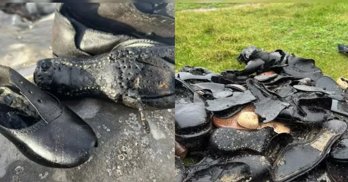 ब्रिटेन के समुद्र तट पर कैसे पहुंचे सैकड़ों विक्टोरियन जूते? स्थानीय लोग हैरान