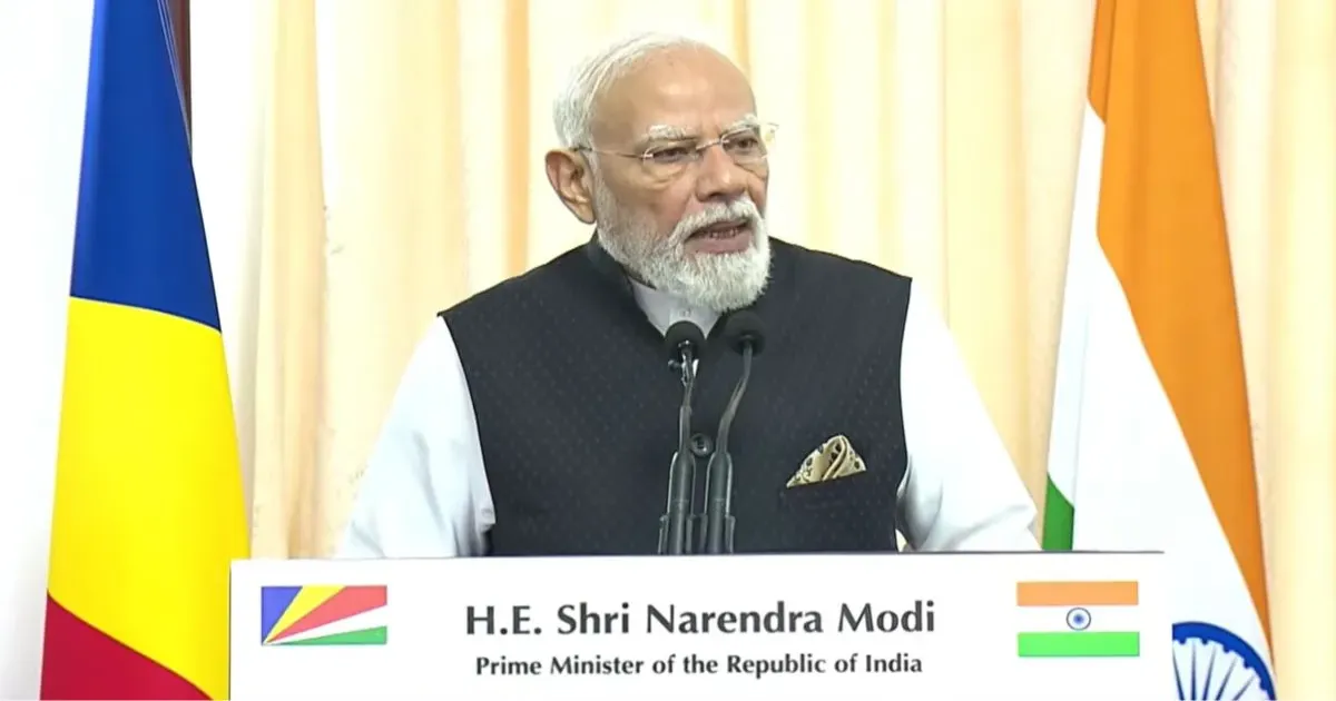 सेशेल्स में पीएम मोदी ने रखा महासागर पहल पर जोर, बोले- हिंद महासागर हम सबका साझा घर