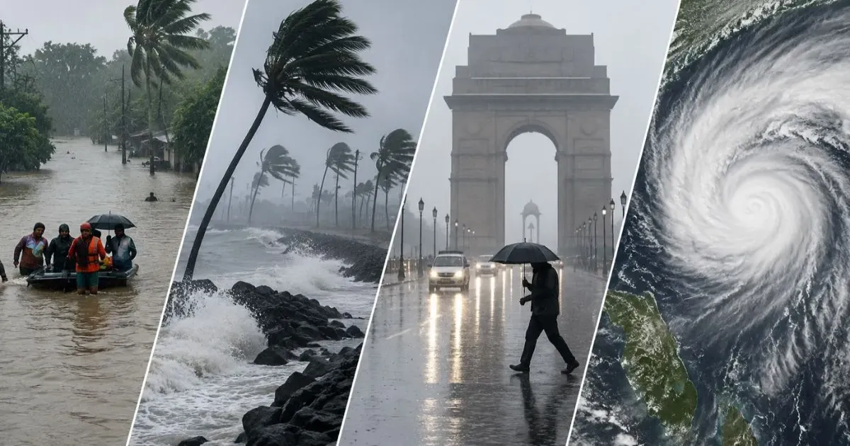 ओडिशा और तमिलनाडु में भारी बारिश का अलर्ट, दिल्ली में हल्की बारिश की संभावना