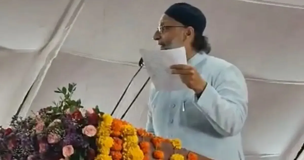 काजी कैंप वाली टिप्पणी पर ओवैसी का पलटवार, बीजेपी विधायक को दी चुनौती