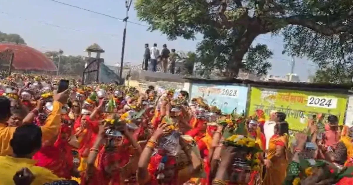 ग्वालियर में मंदिर उद्घाटन के दौरान भगदड़, बुजुर्ग महिला की मौत, छह घायल