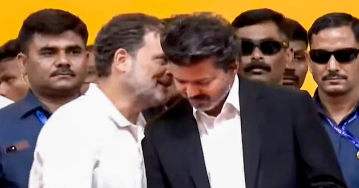 राहुल ने विजय को सीएम बनाया, 2029 में पीएम भी बनाएंगे: कनिमोझी संतोष के बयान से तमिलनाडु की सियासत गरम