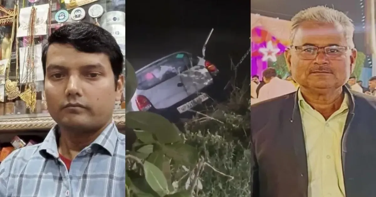 सीतापुर में बड़ा हादसा: तालाब में मिली कार से तीन शव बरामद, बेटे को देखने जा रहे थे तीनों