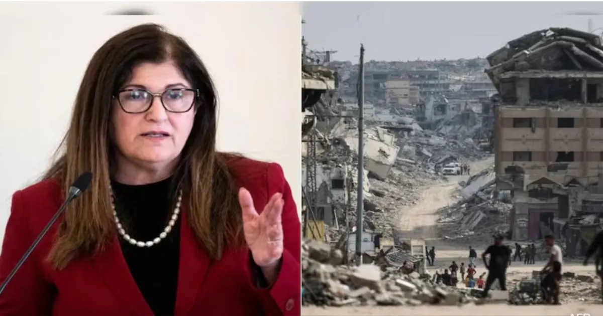 गाज़ा पर कब्ज़ा वैश्विक शांति के लिए ख़तरा : फ़िलिस्तीन मंत्री वार्सेन शाहिन का बयान