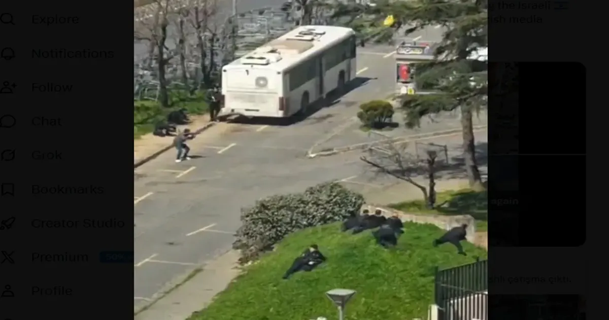 इस्तांबुल में इजराइली वाणिज्य दूतावास के बाहर गोलीबारी, एक की मौत, दो गंभीर रूप से घायल