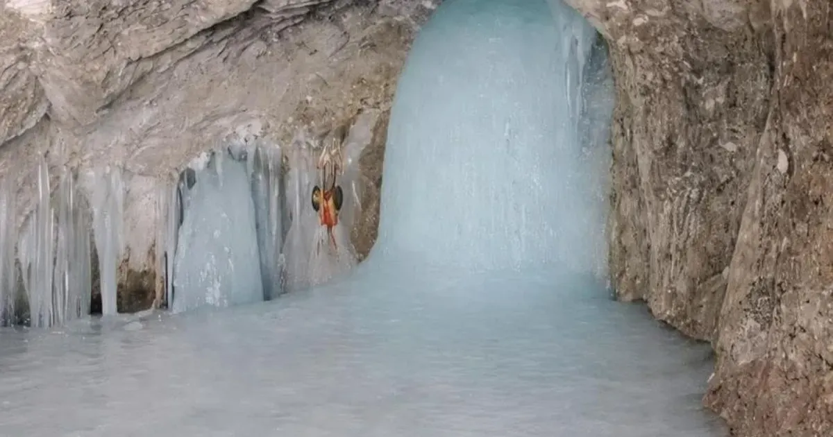 अमरनाथ यात्रा 2026 से पहले बाबा बर्फानी के प्रथम दर्शन, यात्रा 3 जुलाई से शुरू