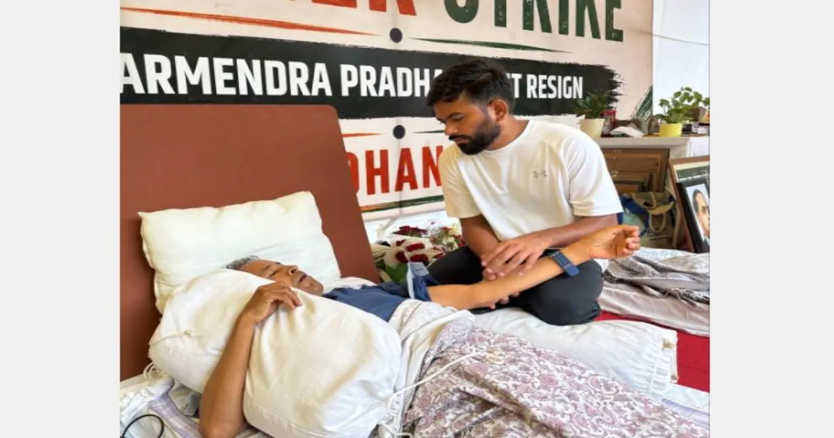 CJP प्रदर्शन का 25वां दिन: सोनम वांगचुक की तबीयत बिगड़ी, अनशन 17वें दिन में पहुंचा