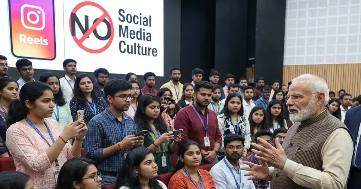 पीएम मोदी ने रील पसंद करने वाली जेनरेशन जेड को दी नसीहत, कहा- शॉर्टकट से बचें और सोशल मीडिया से आगे देखें