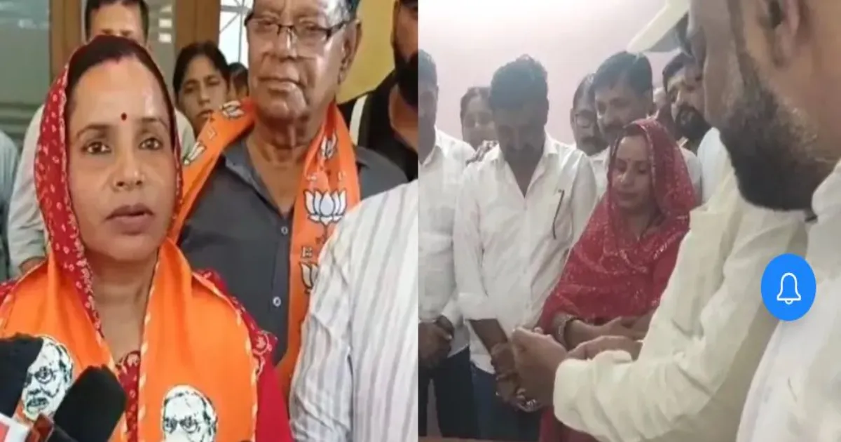 कांग्रेस पार्षद ने भाजपा का दामन थामा, खेतड़ी नगर पालिका की निर्विरोध अध्यक्ष बनीं गीता सैनी