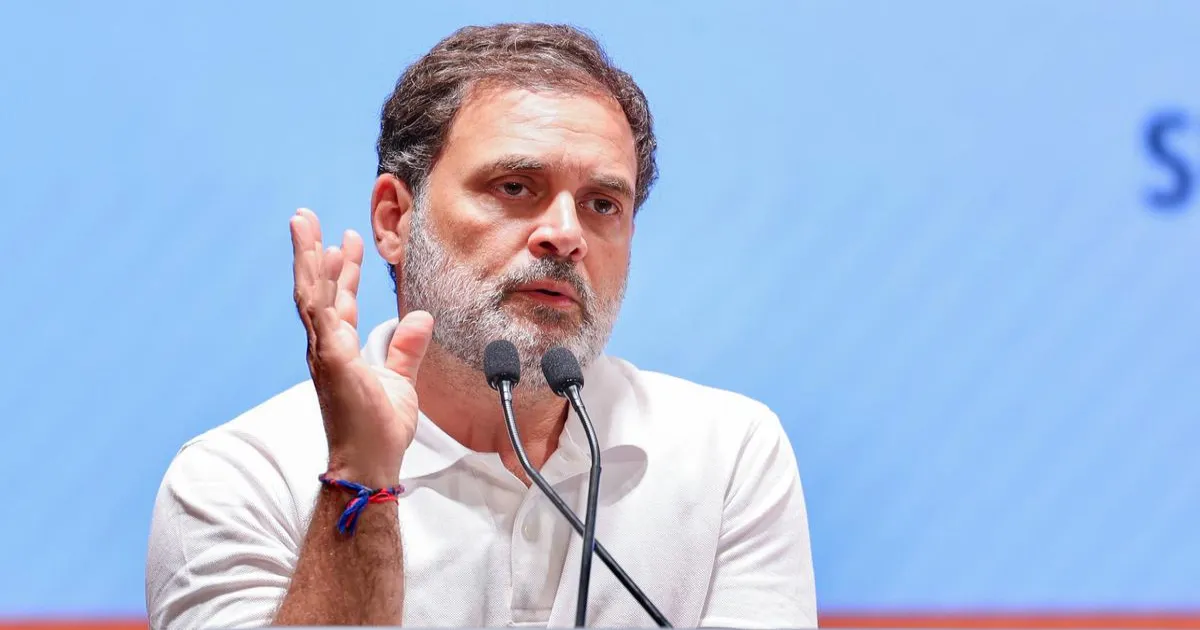 गुजरात में गुमनाम पार्टियों को 4,300 करोड़ का चंदा: राहुल गांधी का ECI से सवाल