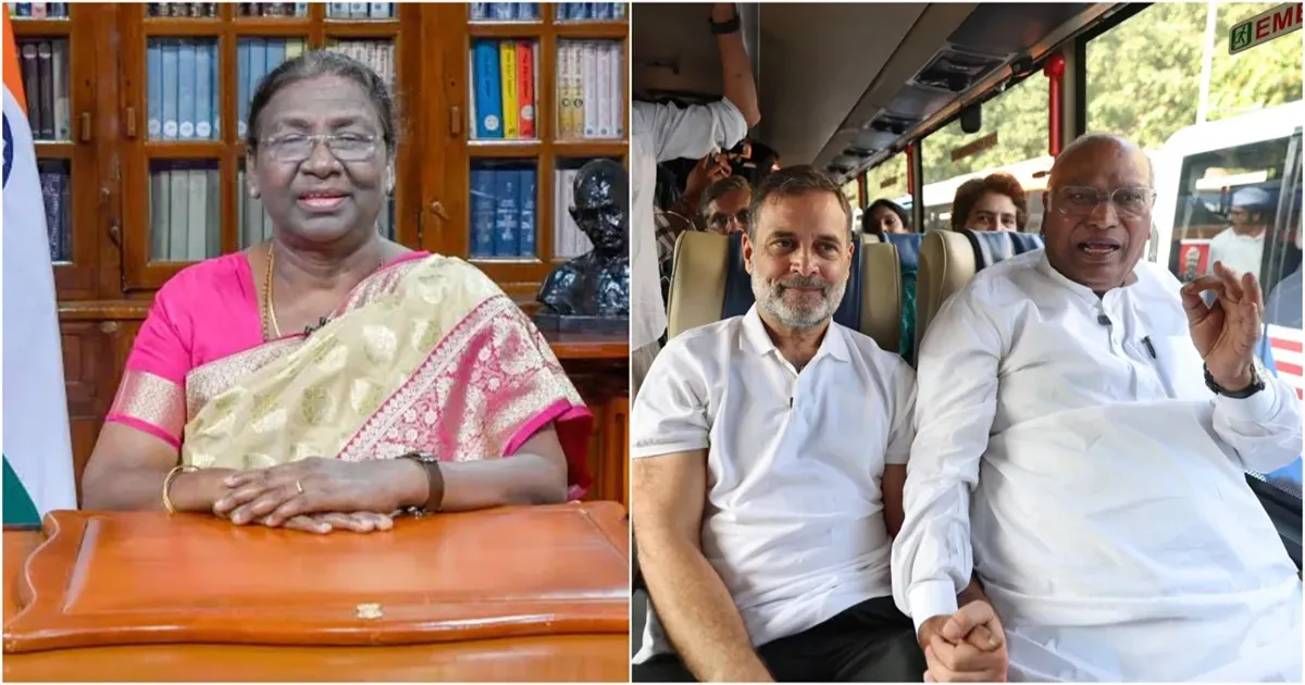राष्ट्रपति द्रौपदी मुर्मू से रात 8 बजे मिलेगा INDIA गठबंधन, वोट चोरी के आरोपों पर तेज हुआ विपक्ष का प्रदर्शन