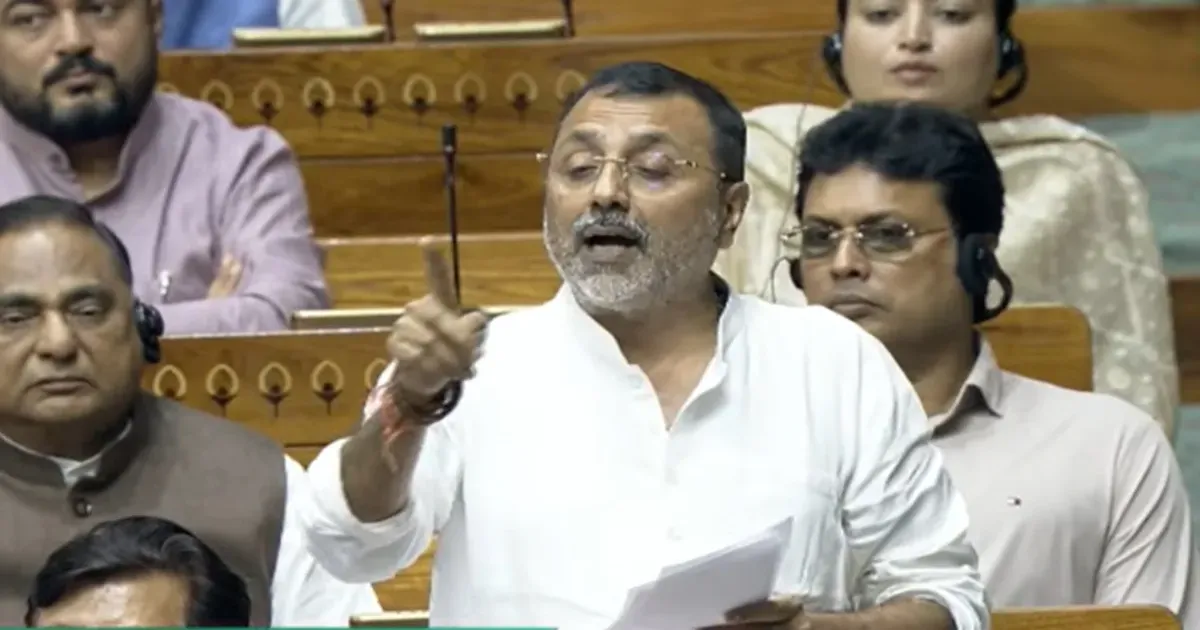 सोनिया गांधी ने जातिगत जनगणना का विरोध किया था: भाजपा सांसद निशिकांत दुबे का दावा