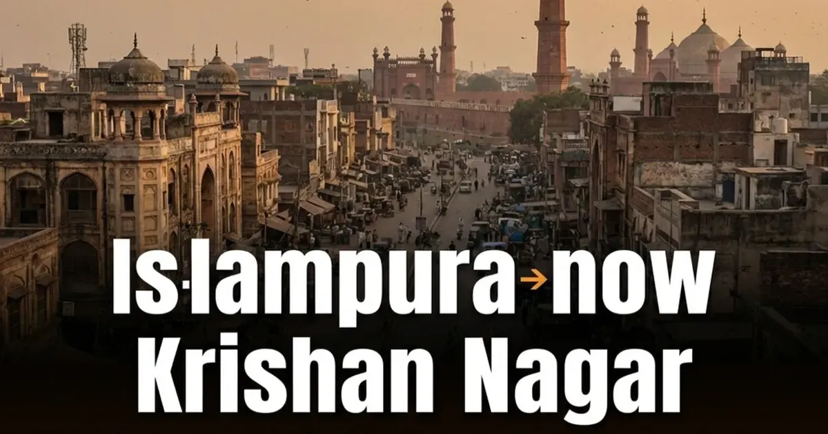 इस्लामपुरा अब कृष्ण नगर: पाकिस्तान ने लाहौर की कई सड़कों के पुराने नाम वापस लाने की योजना को मंजूरी दी