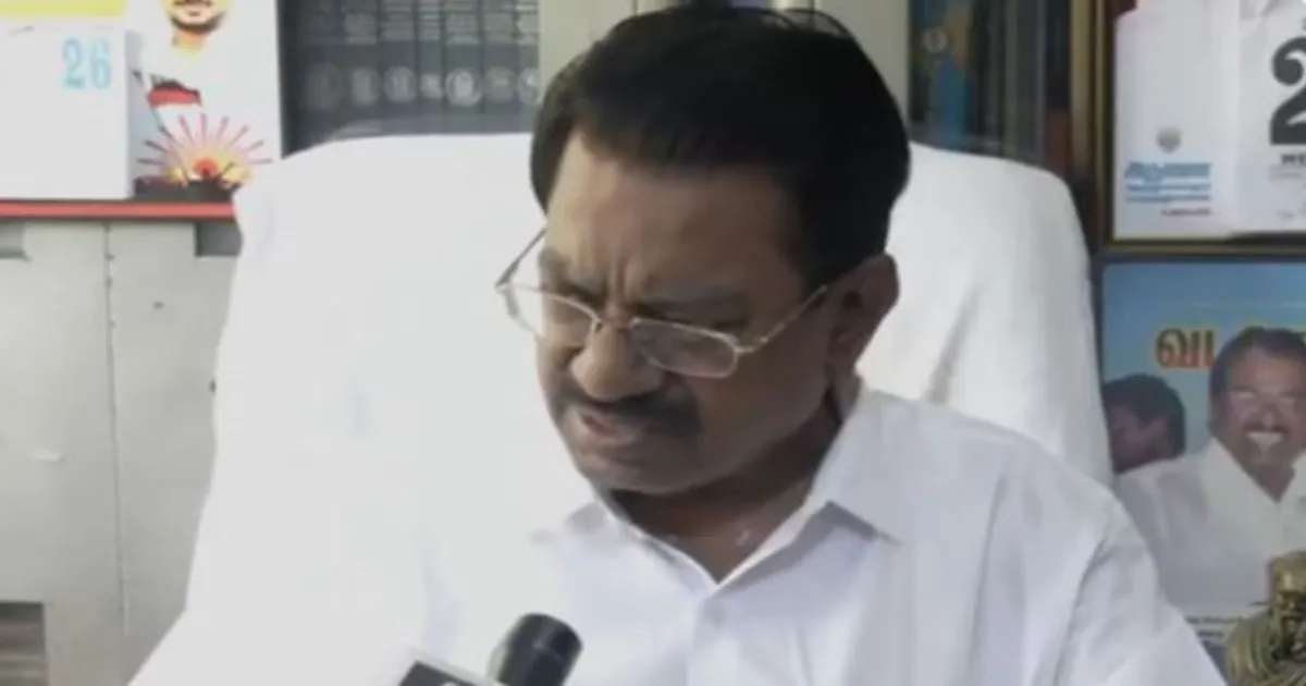 TVK पर घोड़ों की खरीद-फरोख्त का आरोप, चार अन्नाद्रमुक विधायक हुए अलग: DMK नेता टी. के. एस. एलंगोवन